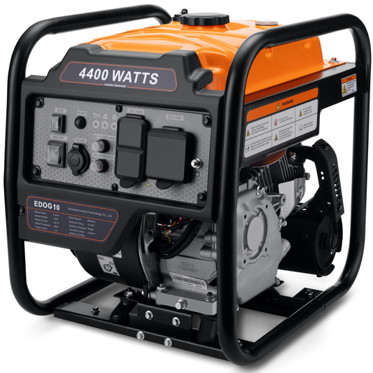 4400 Watts Inverter Generator Gas Powered, Portable Open Frame Generator